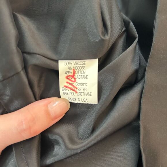 Theory Color Block satin sleeveless sheath Dress Size 6 - Picture 8 of 10